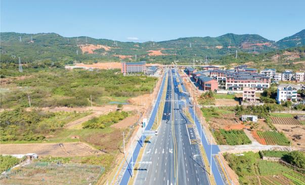 福泽大道（清荣大道—清繁大道）顺利通车