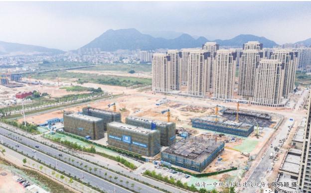 福清一中观溪校区建设稳步推进
