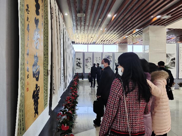 市政协书画院第八届书画作品展举行