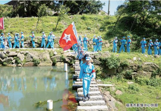 “新时代好少年重走红军路”暨福清市庆祝建党100周年研学活动举行